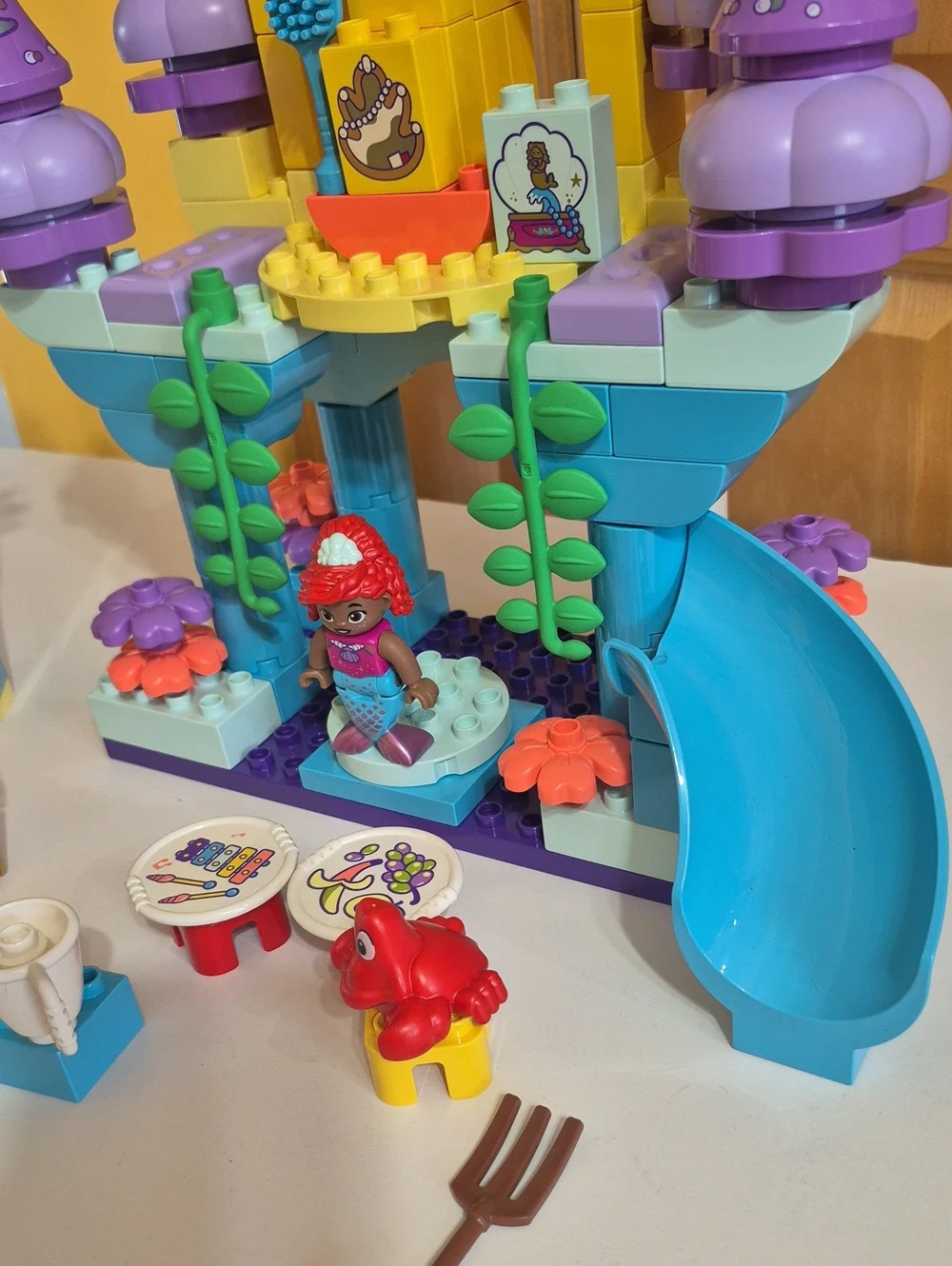 Lego Duplo Kids Mermaid Playset Figures and Accessories -Nice Condition